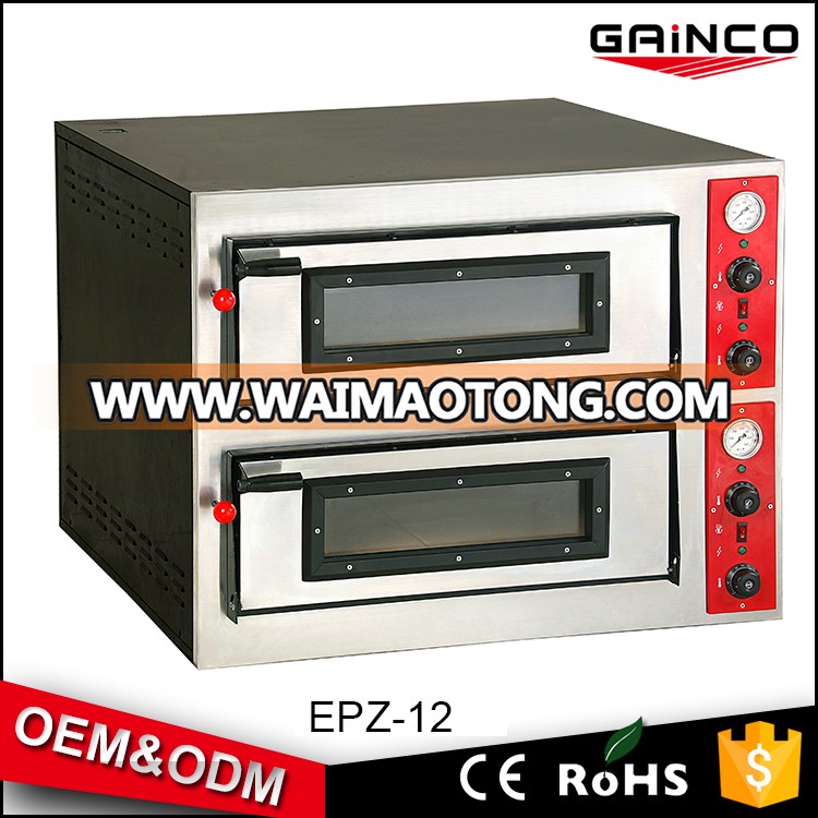 China factory supply Italian style portable pizza oven conveyor pizza oven